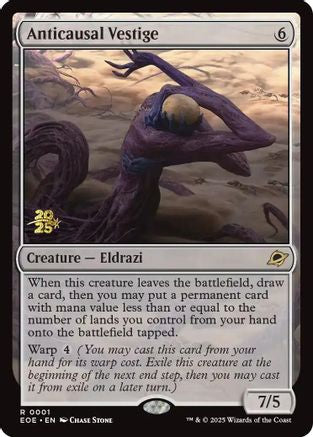 Image of Anticausal Vestige [Edge of Eternities Prerelease Promos]