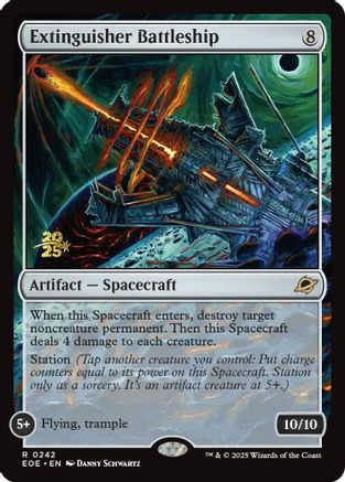 Image of Extinguisher Battleship [Edge of Eternities Prerelease Promos]