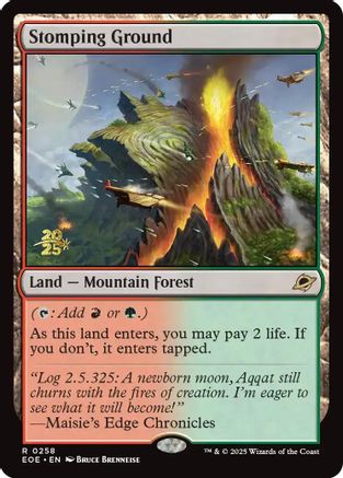 Image of Stomping Ground [Edge of Eternities Prerelease Promos]