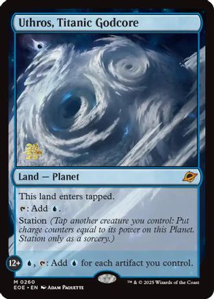Image of Uthros, Titanic Godcore [Edge of Eternities Prerelease Promos]