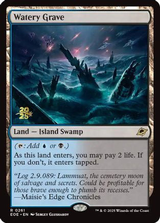 Image of Watery Grave [Edge of Eternities Prerelease Promos]