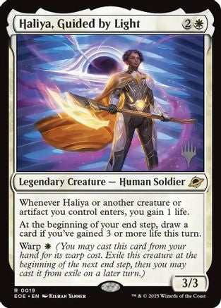 Image of Haliya, Guided by Light (Promo Pack) [Edge of Eternities Promo Pack]
