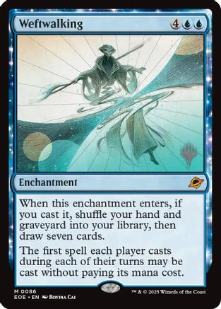 Image of Weftwalking (Promo Pack) [Edge of Eternities Promo Pack]