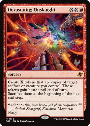 Image of Devastating Onslaught (Promo Pack) [Edge of Eternities Promo Pack]