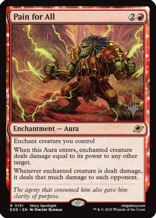 Image of Pain for All (Promo Pack) [Edge of Eternities Promo Pack]