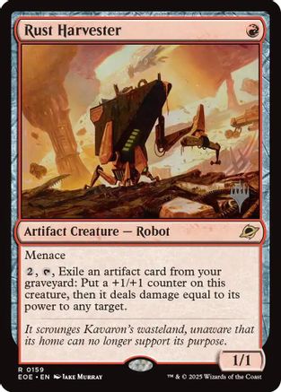Image of Rust Harvester (Promo Pack) [Edge of Eternities Promo Pack]