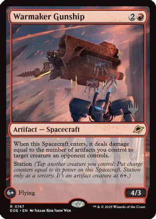 Image of Warmaker Gunship (Promo Pack) [Edge of Eternities Promo Pack]