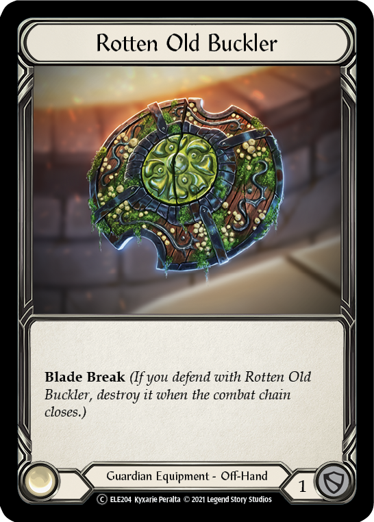 Image of Rotten Old Buckler [U-ELE204] (Tales of Aria Unlimited)  Unlimited Normal