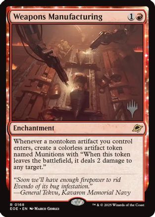Image of Weapons Manufacturing (Promo Pack) [Edge of Eternities Promo Pack]