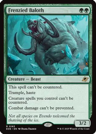 Image of Frenzied Baloth (Promo Pack) [Edge of Eternities Promo Pack]