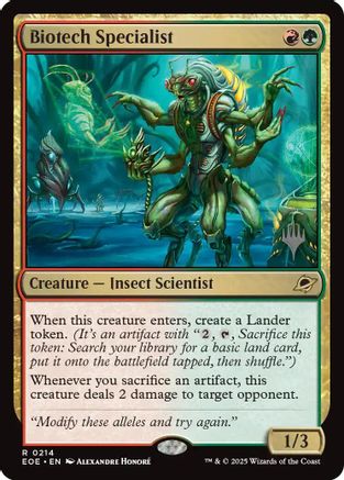 Image of Biotech Specialist (Promo Pack) [Edge of Eternities Promo Pack]