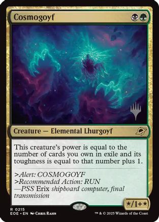 Image of Cosmogoyf (Promo Pack) [Edge of Eternities Promo Pack]