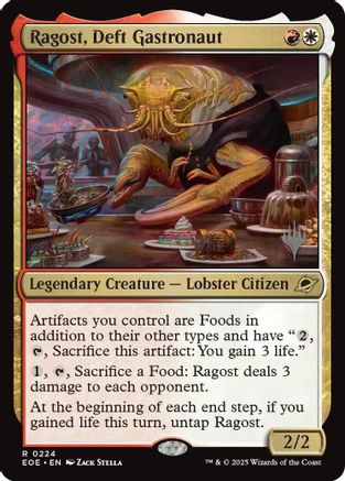 Image of Ragost, Deft Gastronaut (Promo Pack) [Edge of Eternities Promo Pack]