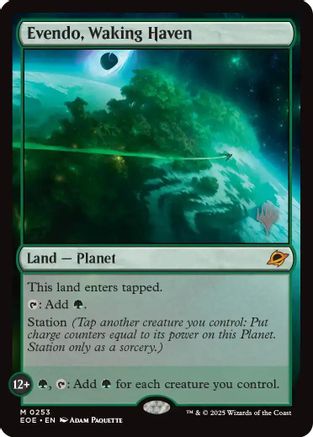 Image of Evendo, Waking Haven (Promo Pack) [Edge of Eternities Promo Pack]
