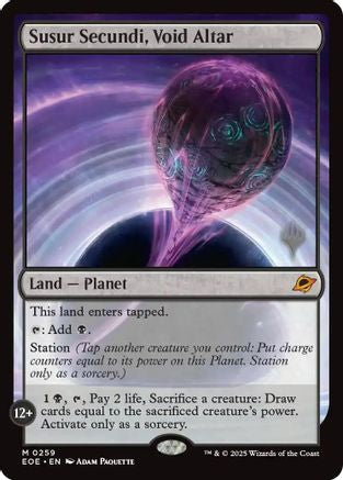 Image of Susur Secundi, Void Altar (Promo Pack) [Edge of Eternities Promo Pack]