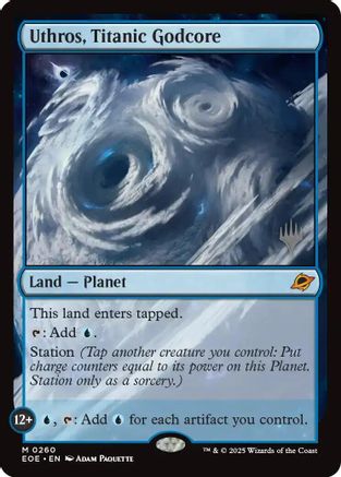 Image of Uthros, Titanic Godcore (Promo Pack) [Edge of Eternities Promo Pack]