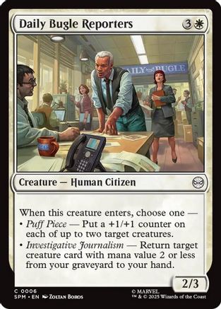 Image of Daily Bugle Reporters [Marvel's Spider-Man]