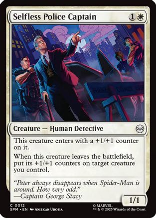 Image of Selfless Police Captain [Marvel's Spider-Man]