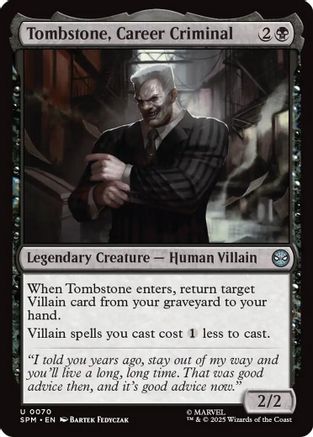 Image of Tombstone, Career Criminal [Marvel's Spider-Man]