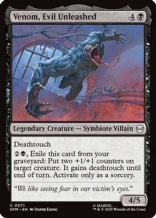 Image of Venom, Evil Unleashed [Marvel's Spider-Man]