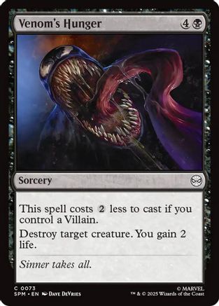 Image of Venom's Hunger [Marvel's Spider-Man]
