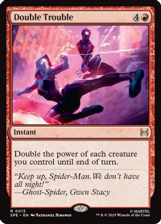 Image of Double Trouble [Marvel's Spider-Man: Eternal-Legal]
