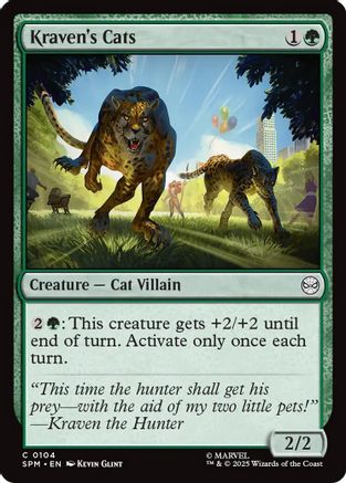 Image of Kraven's Cats [Marvel's Spider-Man]