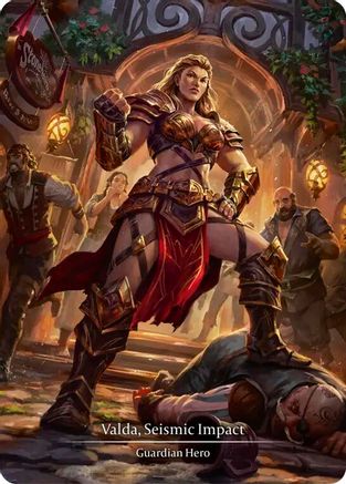 Image of Valda, Seismic Impact (Marvel Cold Foil) [MPG001] (Mastery Pack Guardian)  Cold Foil