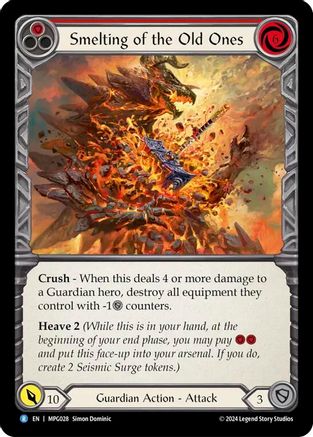 Image of Smelting of the Old Ones [MPG028] (Mastery Pack Guardian)  Rainbow Foil