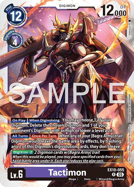 Image of Tactimon [EX10-055] [Sinister Order]