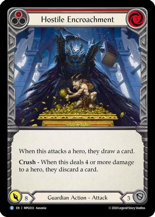 Image of Hostile Encroachment [MPG033] (Mastery Pack Guardian)  Rainbow Foil
