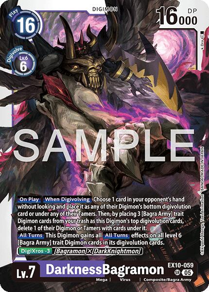 Image of DarknessBagramon [EX10-059] [Sinister Order]