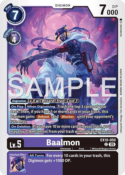 Image of Baalmon [EX10-050] [Sinister Order]