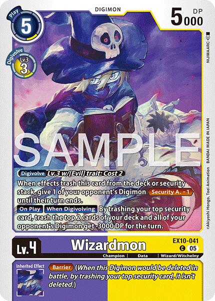 Image of Wizardmon [EX10-041] [Sinister Order]