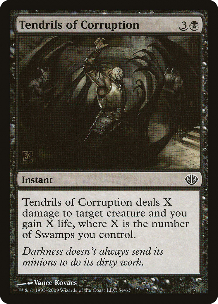 Image of Tendrils of Corruption [Duel Decks: Garruk vs. Liliana]