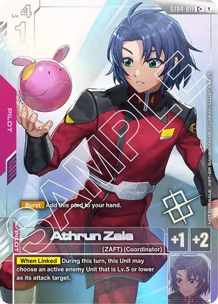 Image of Athrun Zala (Store Tournament Winner Pack 01) (ST04-011) - Gundam Promotional Cards Holofoil