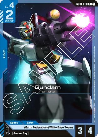 Image of Gundam (GD01-013) (Launch Kit 01) (GD01-013) - Gundam Promotional Cards