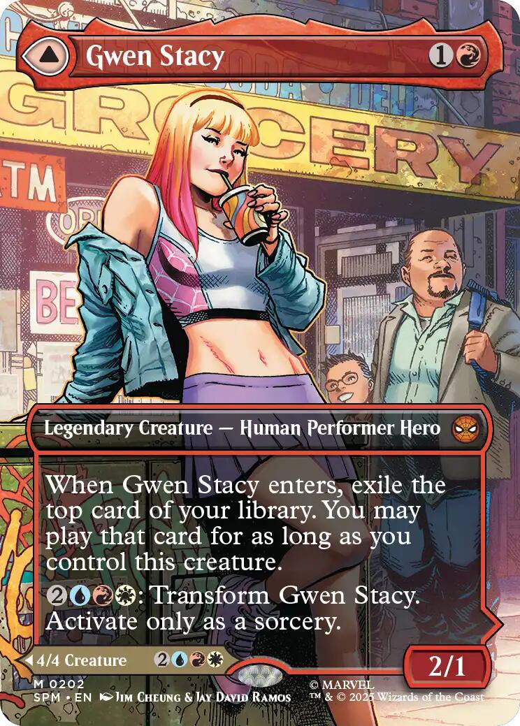 Image of Gwen Stacy (0202) (Borderless) [Marvel's Spider-Man]