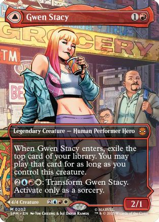 Image of Gwen Stacy (0202) (Borderless) [Marvel's Spider-Man]