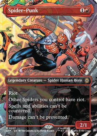 Image of Spider-Punk (0207) (Borderless) [Marvel's Spider-Man]