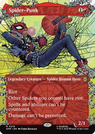 Image of Spider-Punk (0210) (Borderless) [Marvel's Spider-Man]