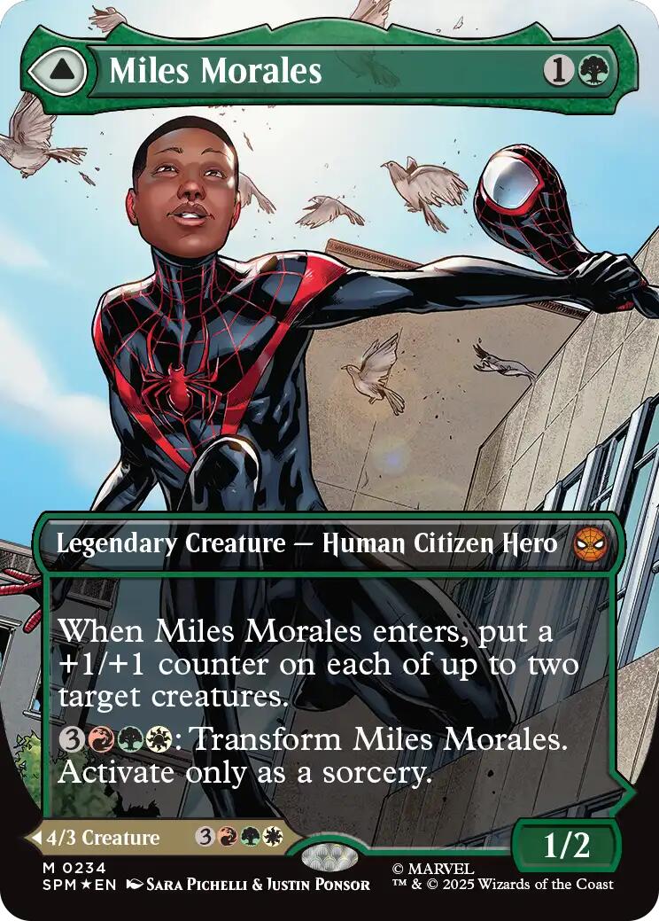 Image of Miles Morales (0234) (Borderless) [Marvel's Spider-Man]