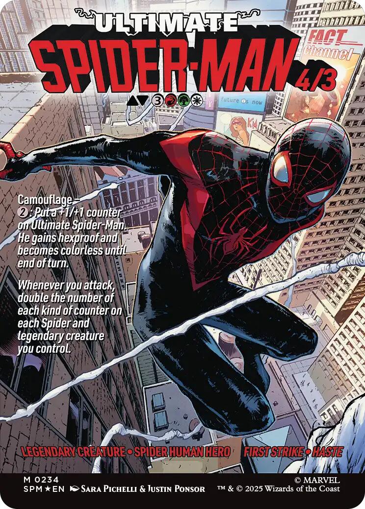 Image of Miles Morales (0234) (Borderless) [Marvel's Spider-Man]