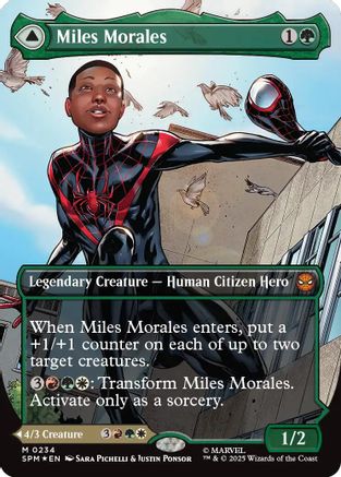 Image of Miles Morales (0234) (Borderless) [Marvel's Spider-Man]
