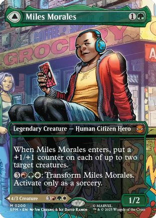Image of Miles Morales (0200) (Borderless) [Marvel's Spider-Man]