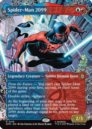 Image of Spider-Man 2099 (0216) (Borderless) [Marvel's Spider-Man]
