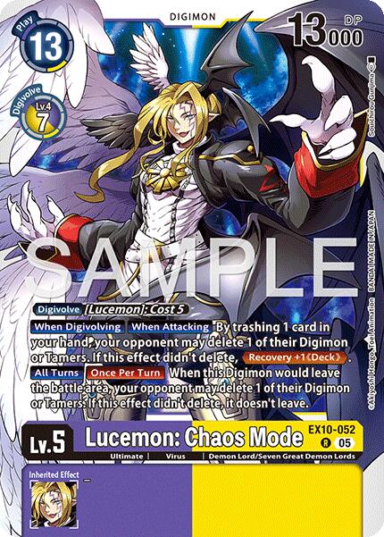 Image of Lucemon: Chaos Mode [EX10-052] [Sinister Order]