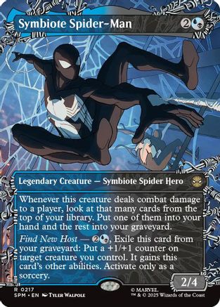 Image of Symbiote Spider-Man (Borderless) [Marvel's Spider-Man]