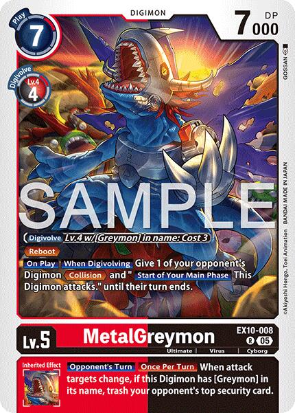 Image of MetalGreymon [EX10-008] [Sinister Order]