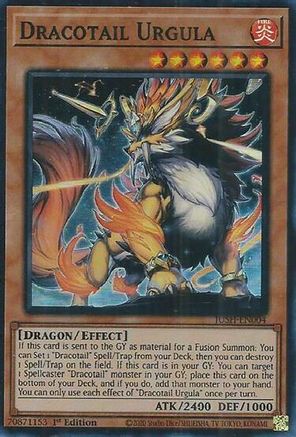 Image of Dracotail Urgula (Super Rare) [JUSH-EN004] Super Rare
